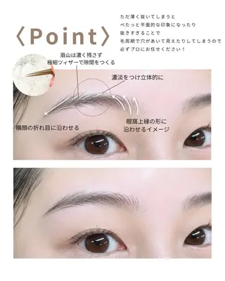 アイブロウ SPARKLE.恵比寿アイブロウサロン所属・SPARKLE. Ayaka🐰の眉毛・アイブロウイメージ