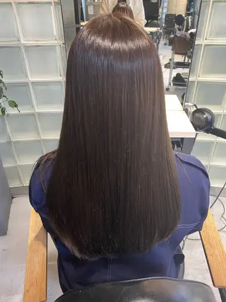 ロング 大橋 美咲のヘアスタイル