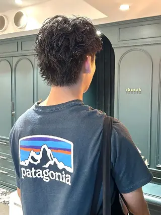 メンズ パーマ 【メンズカット/パー マ👦】momo🌷のヘアスタイル