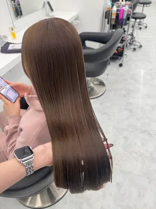 カラー 🥂上品ワンホンヘア 🥂nozomiのヘアスタイル