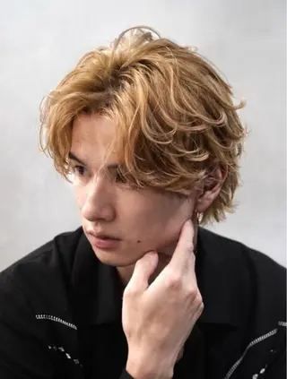 パーマ メンズ 🎀メンズパーマ☆ 艶カラー☆Syuriのヘアスタイル