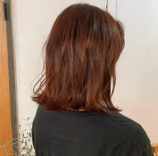 ミディアム カラー SALOWIN新宿三丁目frente所属・髪質改善/艶カラー MISATOのヘアスタイル