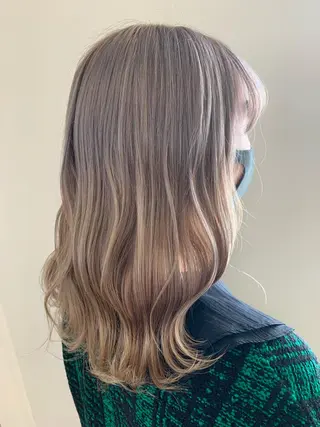 ミディアム カラー 暖色専門美容師🎀 お客様満足度◎のヘアスタイル