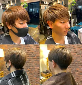 ショート et DOUCE所属・上田 英介のヘアスタイル