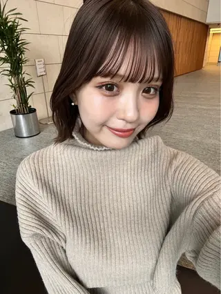 ショート カラー 池袋/似合わせ/縮毛 髪質改善【ugen】のヘアスタイル