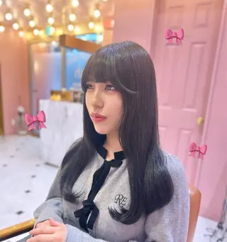 ロング カラー fish所属・横浜/レイヤー/ボブ shiira👼🏻のヘアスタイル