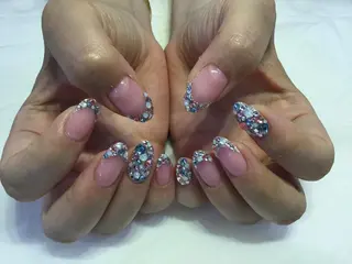 ネイル 💎🐰 saki. m 🐰💎のネイルデザイン