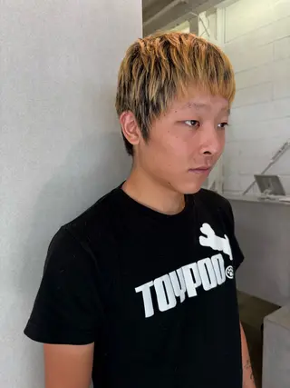 ショート メンズ CACHÉ わっちょのヘアスタイル