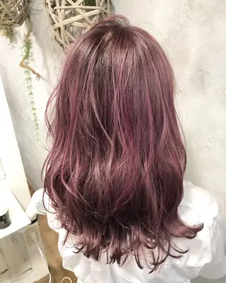 ミディアム カラー ヘアアレンジ 遠藤 拓馬のヘアスタイル