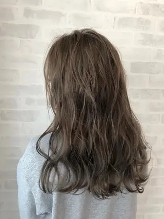 ロング 山崎 義弘のヘアスタイル