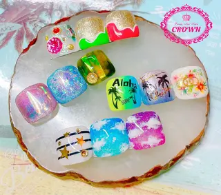 ネイル CROWN プライベートサロンのネイルデザイン