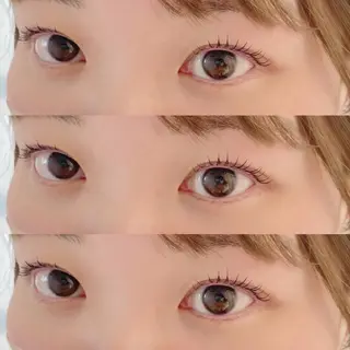 ミディアム パーマ キッズ ネイル マツエク・マツパ アイブロウ 𓊆ᶠᵉᵉʸ𓊇 ᶜᴴᴵᴴᴬᴿᵁのマツエク・マツパデザイン