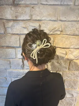 ヘアアレンジ Mei /オリーブ カラー/アレンジのヘアスタイル