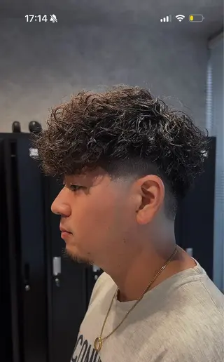 パーマ メンズ 💎メンズカット/ 透明感　吉田拓海💎のヘアスタイル