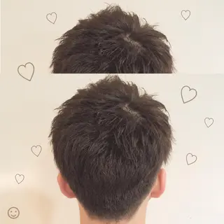 ショート カラー メンズ knock【ノック】所属・烏丸韓国ヘア🇰🇷 ayaka🎀のヘアスタイル