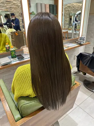 ロング カラー 若林 美由希のヘアスタイル