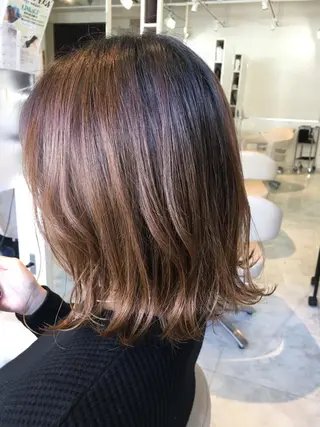 ミディアム 本田 卓也のヘアスタイル