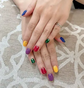 ネイル 🍒当日もOK🍒 𝑳𝑼𝑵𝑨花井のネイルデザイン