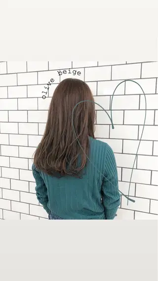 ロング カラー お洒落パーマ/ 艶カラー/michiのヘアスタイル