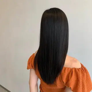 ロング 似合わせスタイル 岡田勇哉のヘアスタイル