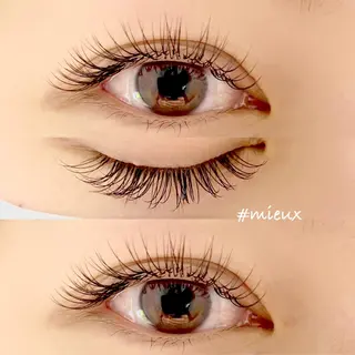 マツエク・マツパ mieux _パリエク♡LED♡のマツエク・マツパデザイン