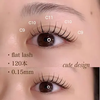 マツエク・マツパ p's  club所属・藤田 あゆみのマツエク・マツパデザイン