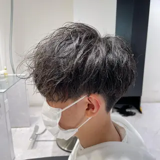 ショート カラー パーマ メンズ 【メンズサロン】 BLUCK 横浜のヘアスタイル