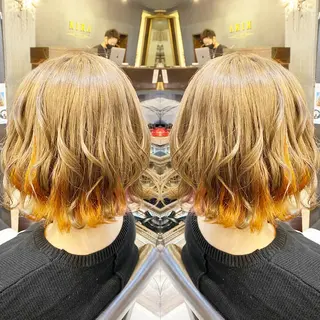 ショート カラー 【KIRAキラ】佐門  翔太のヘアスタイル