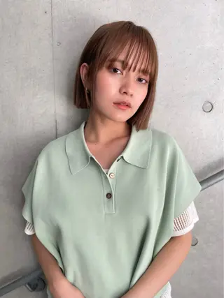 ショート 渥美 怜子のヘアスタイル