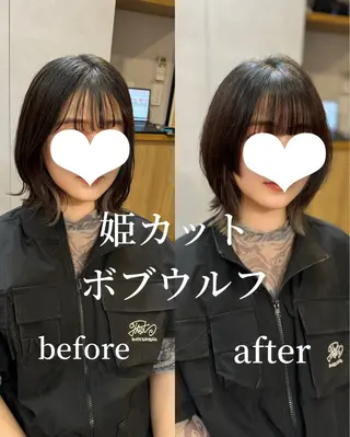 ミディアム カラー 吉祥寺プルエクステ 🌟Hiraiのヘアスタイル