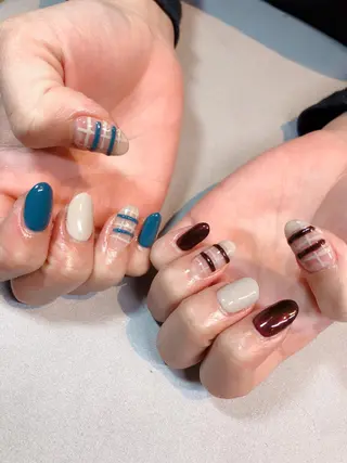 ネイル iiloo aromaworksのネイルデザイン