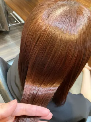 ミディアム セレンディピティ 奥村　瞳/髪質改善のヘアスタイル