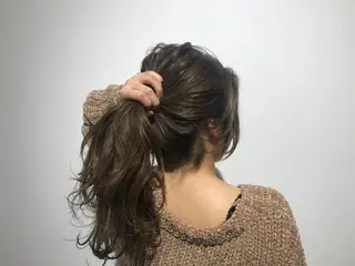 ロング カラー 【暖色カラー特化】 中山由梨のヘアスタイル