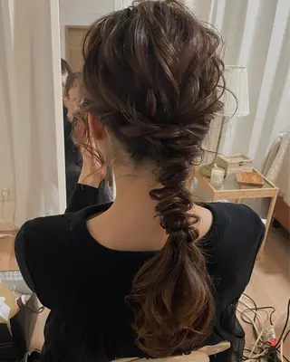 ヘアアレンジ 一瀬 友美の眉毛・アイブロウイメージ