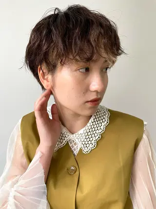 ショート ボブ/髪質改善/ soiナカジママドリのヘアスタイル