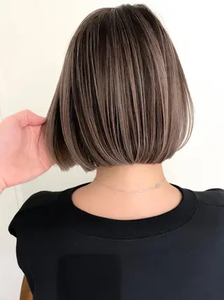 ショート カラー ✨ハイライトの達人 ボブ/ショート/雪下のヘアスタイル