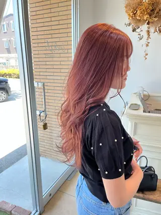 ロング カラー JUNTA 梅田茶屋町のヘアスタイル