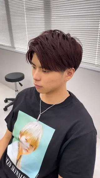 ミディアム メンズ Luana難波 🫧NOAのヘアスタイル