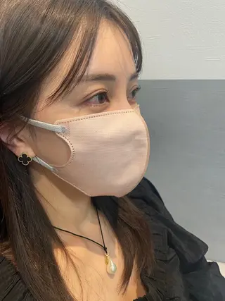 マツエク・マツパ レイヤー×顔周 り×髪質改善/MIUのヘアスタイル