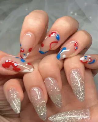 ネイル ten nail salon　かえでのネイルデザイン