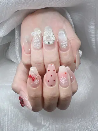 ネイル Lee Nails チップ長さだし専門店のネイルデザイン