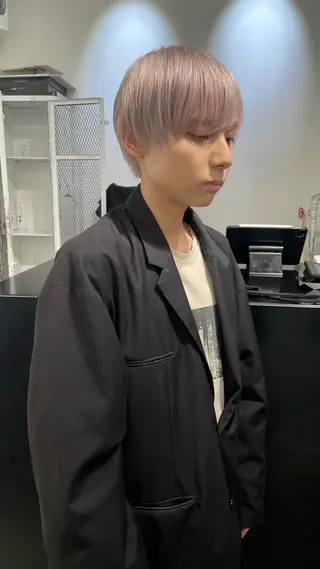 ショート カラー パーマ ヘアアレンジ メンズ キッズ ネイル マツエク・マツパ アイブロウ 艶ハイトーン/ヘア アレンジAYAKAのヘアスタイル