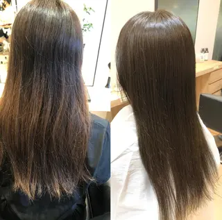 ロング カラー GO TODAY シェアサロン 原宿Verno店所属・髪質改善/ブリーチ/ ボブ特化/よしきのヘアスタイル