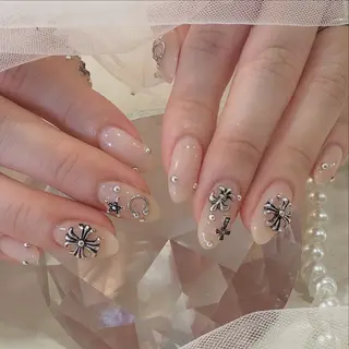 ミディアム NAIL SALON FLOR所属・ワンホンネイル/ 韓国ネイルMAKIのネイルデザイン
