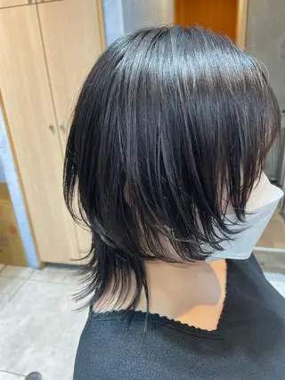 ミディアム 【店長】 草間大輔のヘアスタイル