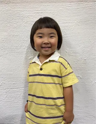 ショート キッズ 🍓艶髪/艶カラー ハイトーン/しんたにのヘアスタイル