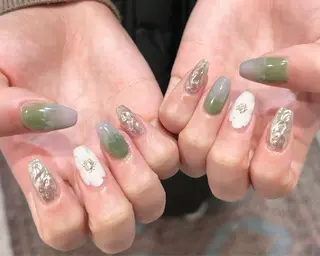 ネイル 0203ムニムサン 💙Harukaのネイルデザイン