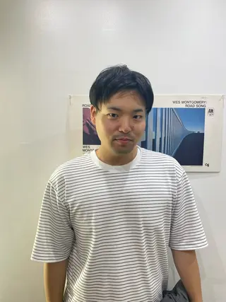 メンズ HIKARI🐈‍⬛ レイヤー×デザインのヘアスタイル