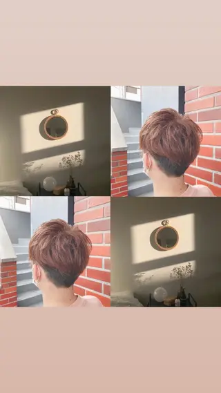 カラー 🔷メンズ推し🔷 遠藤暖大のヘアスタイル