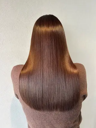 ロング カドワキ リナのヘアスタイル